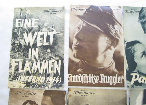 Third Reich Film Magazine Grouping