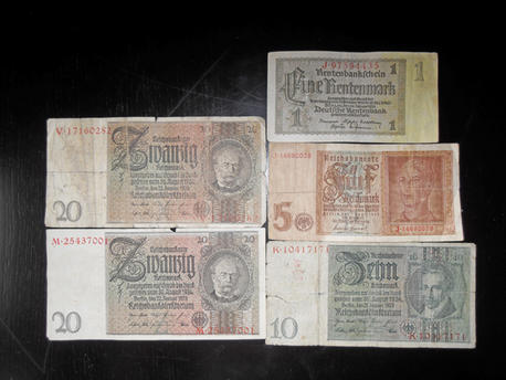 Reichmark Currency Set