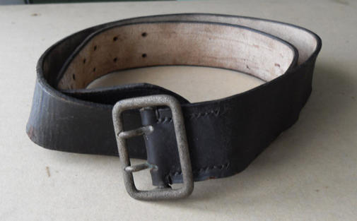 Black Officers Belt