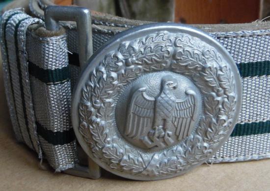 Army Officers Parade Belt & Buckle