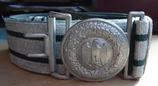 Army Officers Parade Belt & Buckle