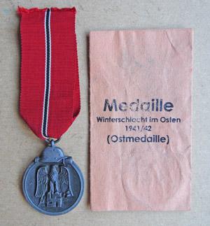 Eastern Front Medal and Packet
