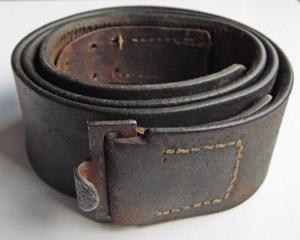 EM/NCO Leather Belt Unit ID`D